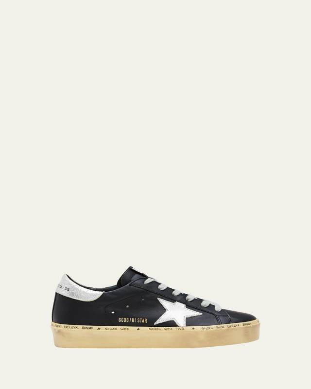 Hi Star Leather Low-Top Sneakers